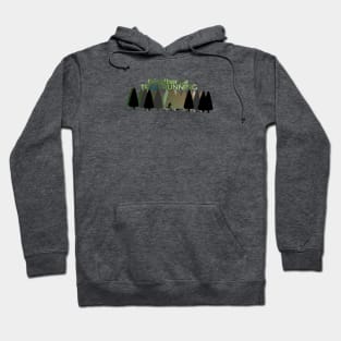 I'd rather be TRAIL RUNNING - Forest Doggo Hoodie